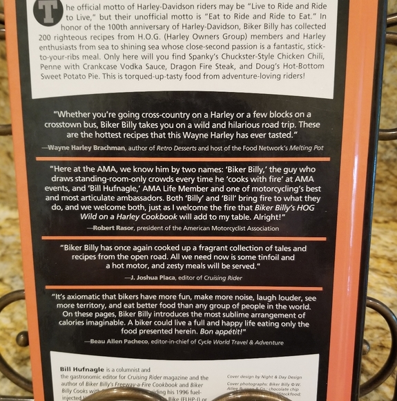 "Hog Wild" Hardcover Cookbook - Picture 2 of 2